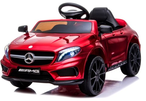 Mercedes GLA45 WIŚNIOWY Lakierowany, EVA Skóra MERCEDES