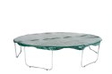 Trampolina Ogrodowa Jumpi 252cm/8FT Maxy Comfort Plus Czerwona Z Wewnętrzną Siatką Jumpi