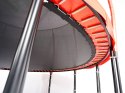 Trampolina Ogrodowa Jumpi 312cm/10FT Maxy Comfort Niebieska Z Wewnętrzną Siatką Jumpi