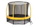 Trampolina Ogrodowa Jumpi 312cm/10FT Maxy Comfort Plus Żółta Z Wewnętrzną Siatką Jumpi