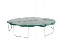 Trampolina Ogrodowa Jumpi 435cm/14FT Maxy Comfort Plus Żółta Z Wewnętrzną Siatką Jumpi