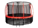 Trampolina Ogrodowa Jumpi 487cm/16FT Maxy Comfort Plus Czerwona Z Wewnętrzną Siatką Jumpi