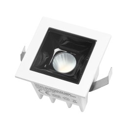 Lampa liniowa Led podtynkowa 2W 3000K biała JDl-1T DomenoLED