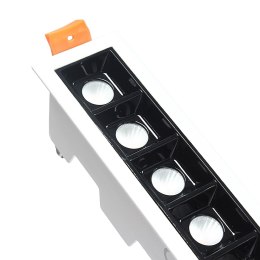 Lampa liniowa Led podtynkowa 30W 3000K biała JDL-15T DomenoLED