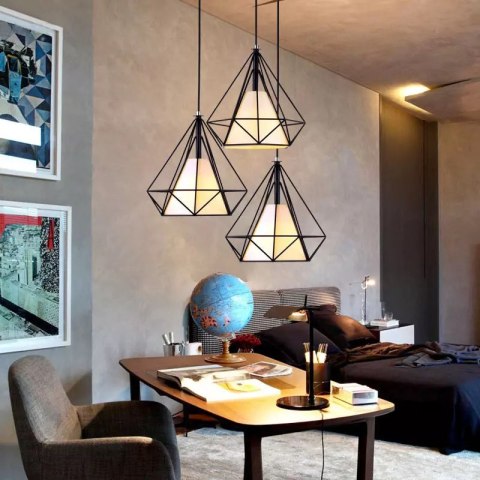 Lampa loft Diament okrągłe mocowanie DomenoLED