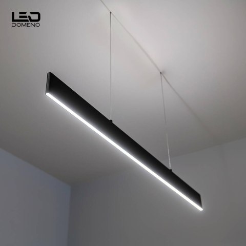 Lampa wisząca Slim czarna 30W 3000K DDXZ001 DomenoLED