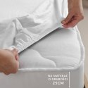 Prześcieradło jersey elastan z gumką WHITE/BIAŁY/220x200x30 Darymex