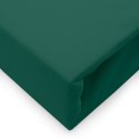 Prześcieradło jersey elastan z gumką GREEN/ZIELONY/140x200x30 Darymex