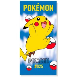 Ręcznik bawełniany 70x140 Pokemon niebieski Setino