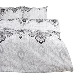 Pościel bawełniana LUXURY GREY/160x200 COTTONLOVE EXCLUSIVE Darymex