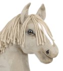 Hobby Horse Duży koń na kiju Premium - cremello A3 Super Hobby Horse