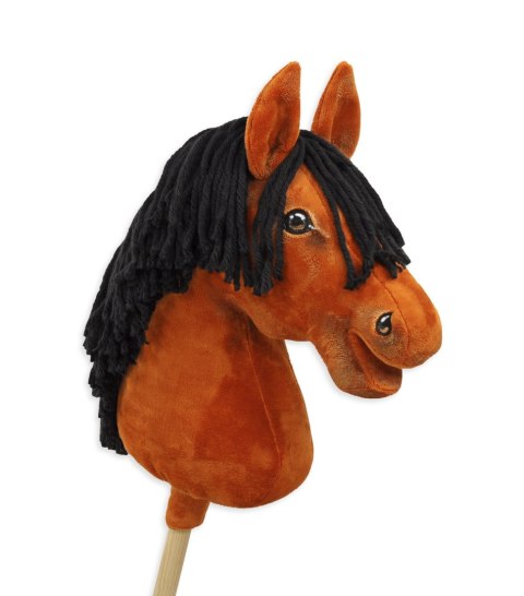 Hobby Horse Duży koń na kiju Premium - jasnogniady A3 Super Hobby Horse