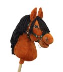 Hobby Horse Duży koń na kiju Premium - jasnogniady A3 Super Hobby Horse