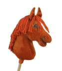 Hobby Horse Duży koń na kiju Premium - kasztan A3 Super Hobby Horse