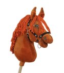 Hobby Horse Duży koń na kiju Premium - kasztan A3 Super Hobby Horse