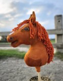 Hobby Horse Duży koń na kiju Premium - kasztan A3 Super Hobby Horse