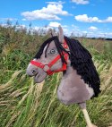 Hobby Horse Duży koń na kiju Premium - myszaty A3 Super Hobby Horse