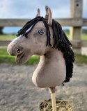 Hobby Horse Duży koń na kiju Premium - myszaty A3 Super Hobby Horse