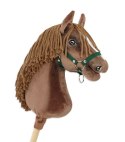 Hobby Horse Duży koń na kiju Premium - ciemny kasztan A3 Super Hobby Horse