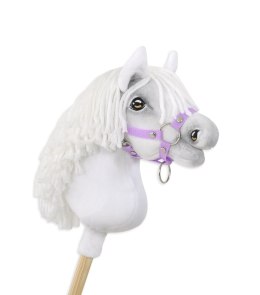 Hobby Horse Mały koń na kiju Premium - biały A4 Super Hobby Horse