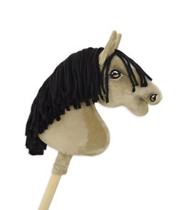 Hobby Horse Mały koń na kiju Premium - bułany A4 Super Hobby Horse