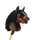 Hobby Horse Mały koń na kiju Premium - ciemogniady A4 Super Hobby Horse