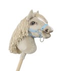 Hobby Horse Mały koń na kiju Premium - cremello A4 Super Hobby Horse