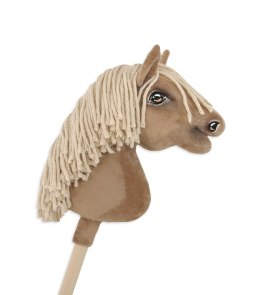 Hobby Horse Mały koń na kiju Premium - izabelowaty A4 Super Hobby Horse