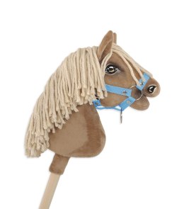 Kantar dla konia Hobby Horse A4 zapinany mały - błękitny Super Hobby Horse