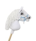 Kantar dla konia Hobby Horse A4 zapinany mały - błękitny Super Hobby Horse