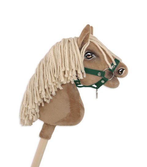 Kantar dla konia Hobby Horse A4 zapinany mały - butelkowa zieleń Super Hobby Horse