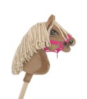 Kantar dla konia Hobby Horse A4 zapinany mały - ciemny różowy Super Hobby Horse