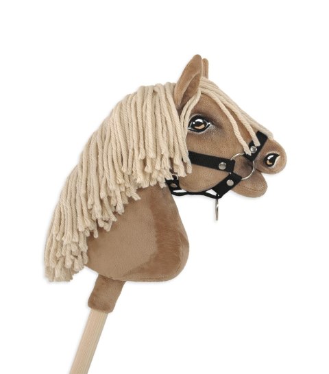 Kantar dla konia Hobby Horse A4 zapinany mały - czarny Super Hobby Horse