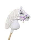 Kantar dla konia Hobby Horse A4 zapinany mały - fioletowy Super Hobby Horse