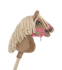 Kantar dla konia Hobby Horse A4 zapinany mały - różowy Super Hobby Horse