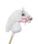 Kantar dla konia Hobby Horse A4 zapinany mały - różowy Super Hobby Horse