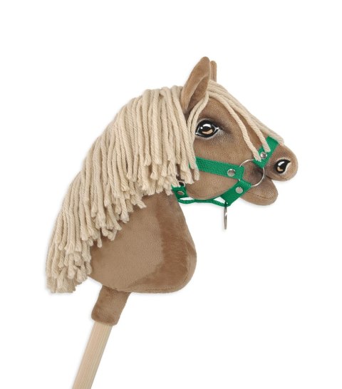 Kantar dla konia Hobby Horse A4 zapinany mały - zielony Super Hobby Horse