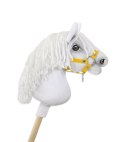 Kantar dla konia Hobby Horse A4 zapinany mały - żółty Super Hobby Horse