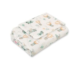 Komplet pościeli dla niemowląt z wypełnieniem 2-cz 75x100cm NEWBORN - sky adventure Bobono