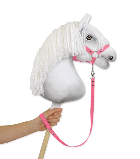 Uwiąz dla Hobby Horse z taśmy - różowy Super Hobby Horse