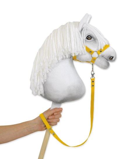 Uwiąz dla Hobby Horse z taśmy - żółty Super Hobby Horse