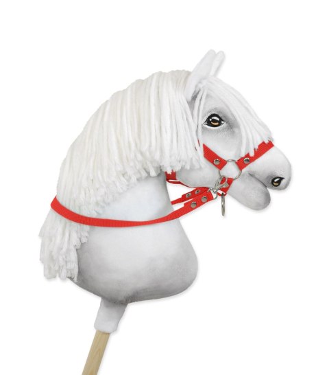 Wodze dla konia Hobby Horse - czerwone Super Hobby Horse