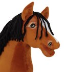 Hobby Horse Duży koń na kiju Premium - jasnogniady II A3 Super Hobby Horse