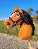 Hobby Horse Duży koń na kiju Premium - jasnogniady II A3 Super Hobby Horse