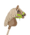 Kantar dla konia Hobby Horse A4 zapinany mały - neon green Super Hobby Horse