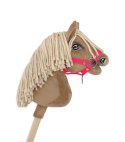 Kantar dla konia Hobby Horse A4 zapinany mały - neon pink Super Hobby Horse