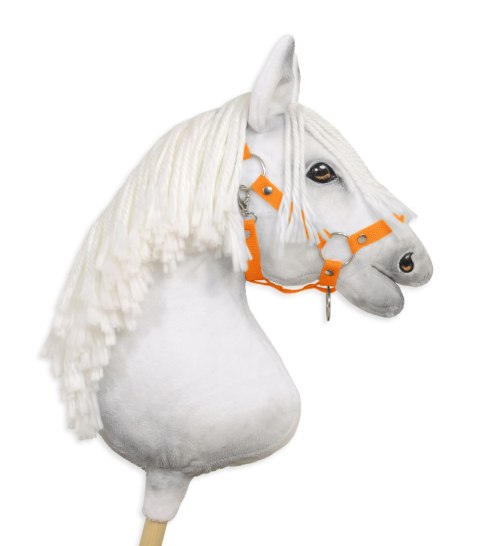 Kantar regulowany dla konia Hobby Horse A3 - neon orange Super Hobby Horse