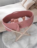 Kosz Mojżesza BOHO Handmade ze stojakiem blush My Sweet Baby