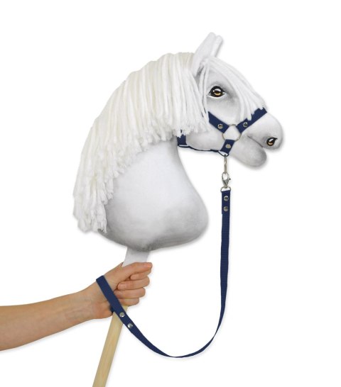 Uwiąz dla Hobby Horse z taśmy - granatowy Super Hobby Horse