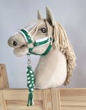 Uwiąz dla Hobby Horse ze sznurka - biało-zielony Super Hobby Horse